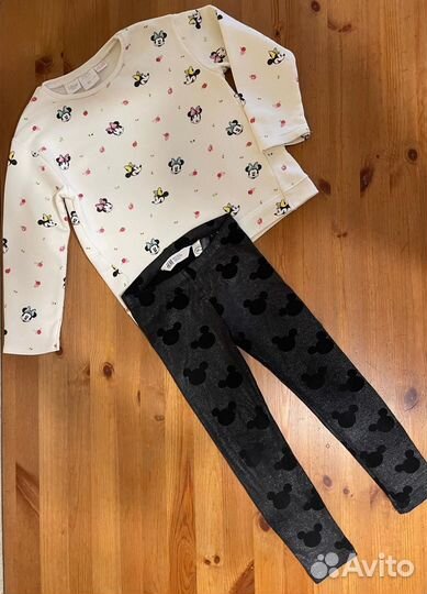Свитшот и леггинсы Disney на девочку 5 лет
