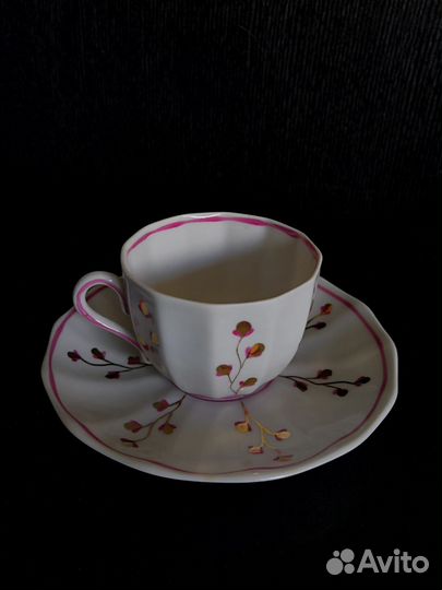 Кофейные чашки фарфоровые СССР дфз Вербилки