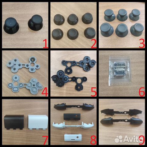 Запчасти для игровых консолей и геймпадов