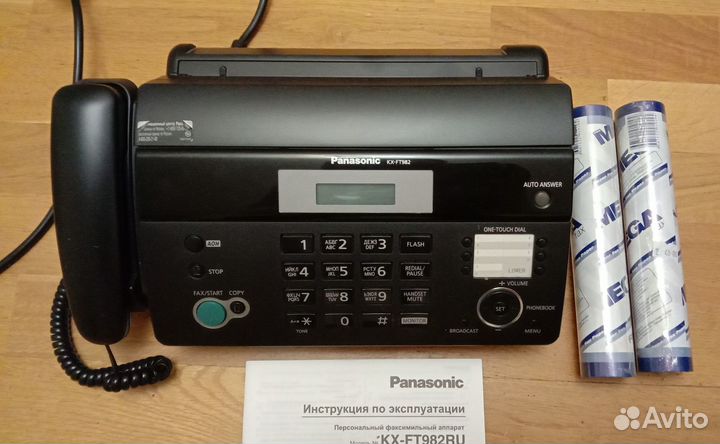 Факс Panasonic KX-FT982