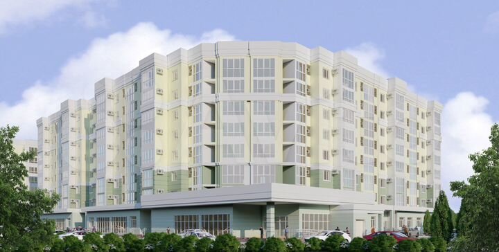 2-к. квартира, 66,2 м², 2/8 эт.