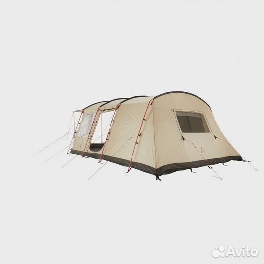 6 местная туристическая палатка с большим тамбуром