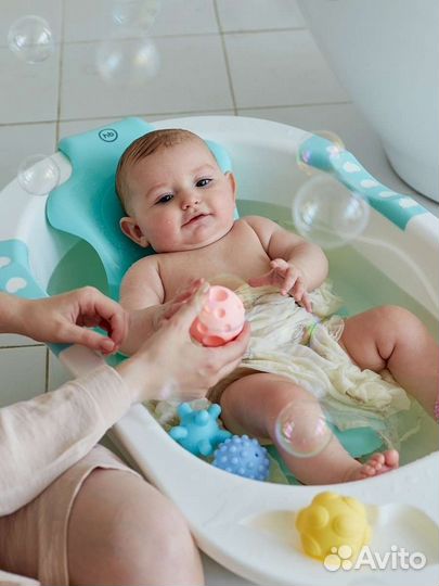 Детская ванночка с горкой