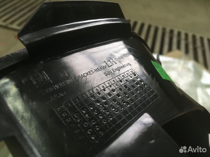 Накладка бампера Chevrolet Aveo