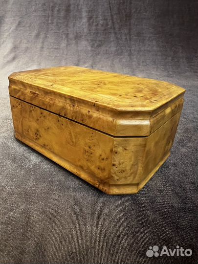 Деревянная шкатулка.Киров.1961 год