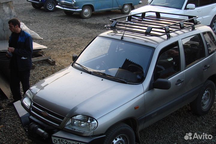 Багажник на крышу Нива Шевроле, экспедиционный
