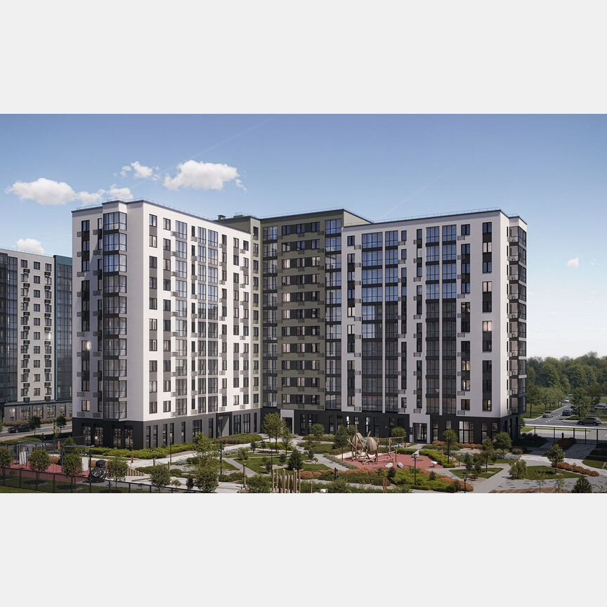 2-к. квартира, 64,3 м², 10/12 эт.