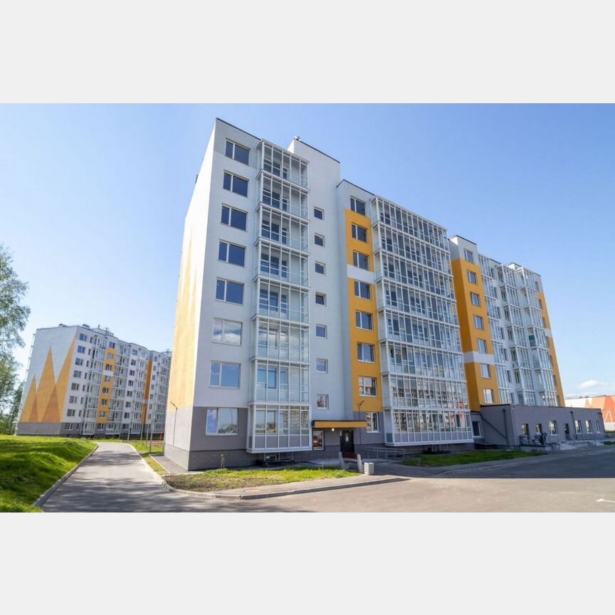 2-к. квартира, 46,1 м², 3/8 эт.