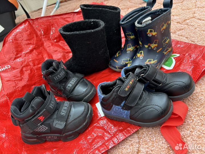 Вещи пакетом на мальчика 74 80