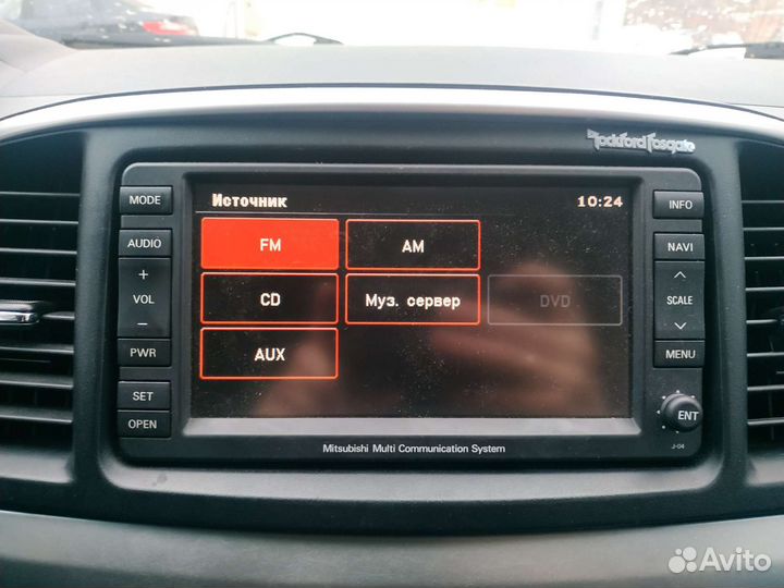 Магнитола mmcs-J04 Mitsubishi