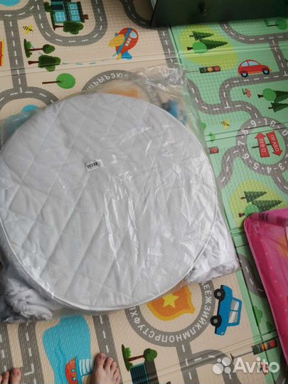 Матрас на круглую кроватку