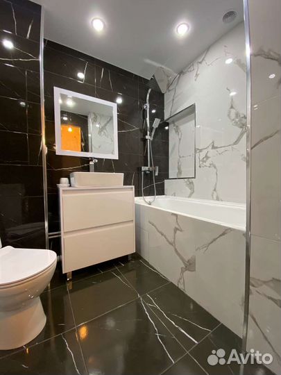 Услуга плиточника. Ремонт ванной комнаты