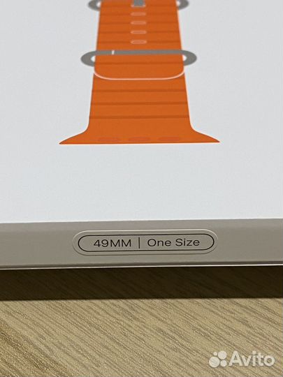 Ремешок Apple Watch Ultra 2 Orange Ocean Band 49mm