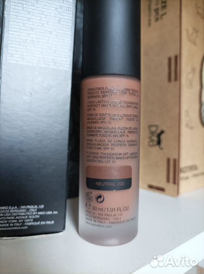 Тональный флюид kiko milano