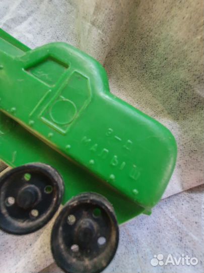 Игрушка паровоз дутыш СССР
