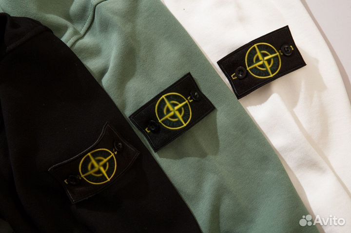 Свитшот Stone Island shadow Белый