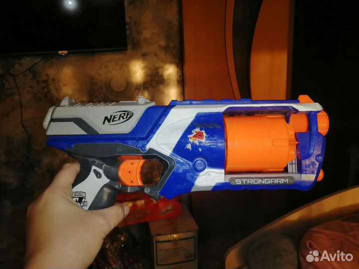 Блестер nerf на несколько патронов