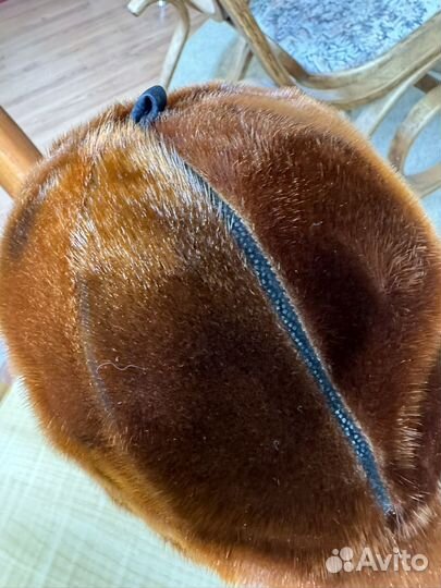 Шапка нерпа женская