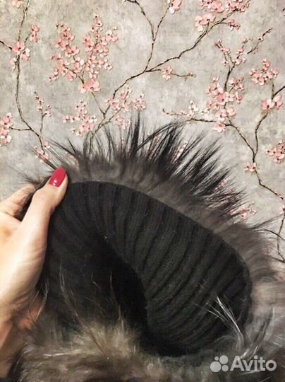 Шапка из чернобурки