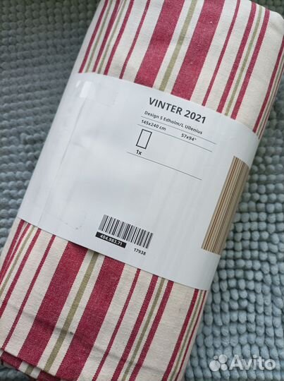 Скатерть хлопок новогодняя IKEA Winter