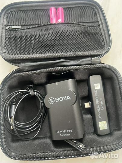 Микрофон boya BY-WM4 PRO-K3 для iPhone Lightning