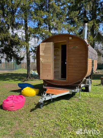 Аренда баня бочка на колесах