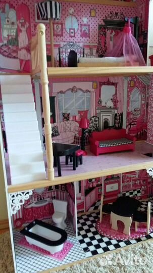 KidKraft Кукольный домик Амелия с мебелью