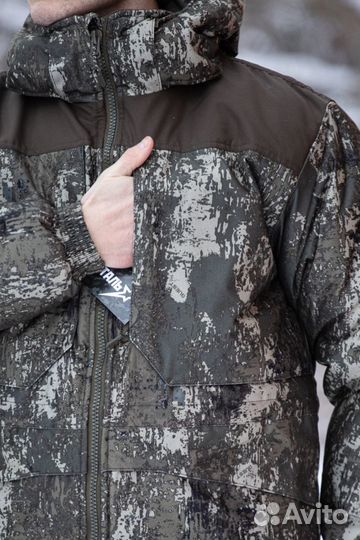 Костюм Следопыт зимний (алова, зеленая кора) -35C