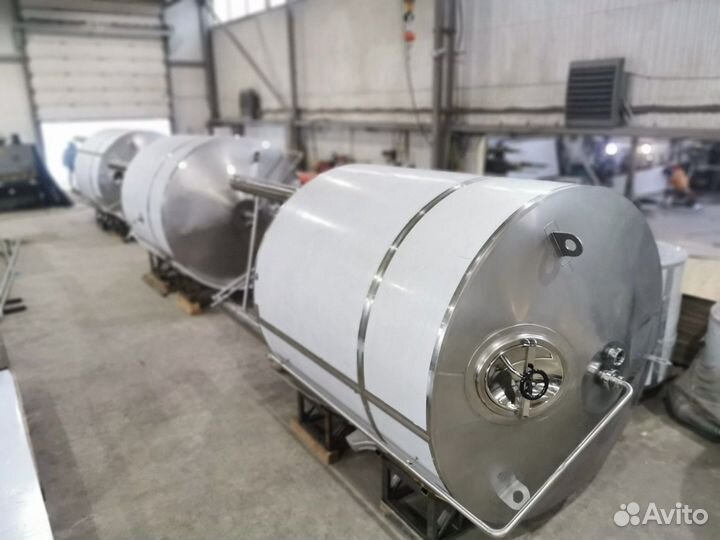 Цилиндро конический танк для пива,цкт 8000л