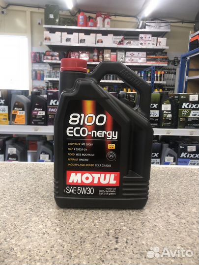 Масло моторное Motul 8100 Eco-Nergy 5W30 1л