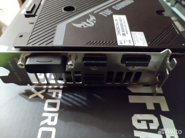 Видеокарта gtx 1660 ti 6gb Asus Tuf /Обмен