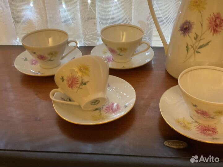 Кофейный сервиз ГДР СССР