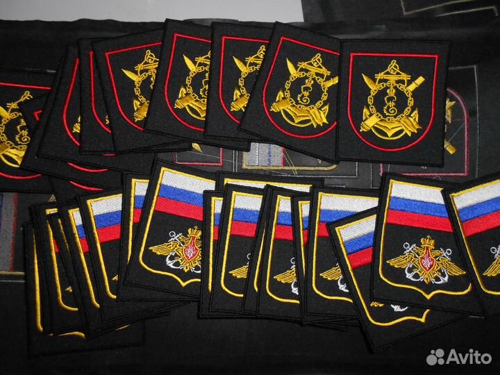 Пошив шевронов и нашивок