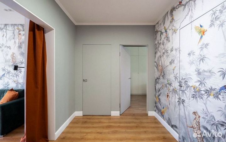 Скрытая межкомнатная дверь под покраску