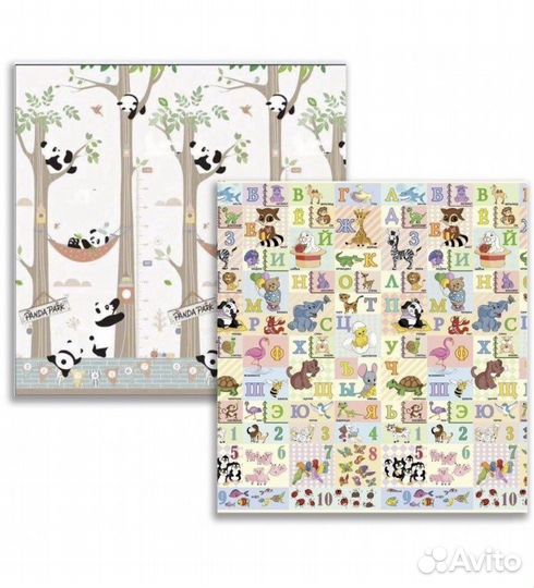 Развивающий термо коврик Babypolis 200х180