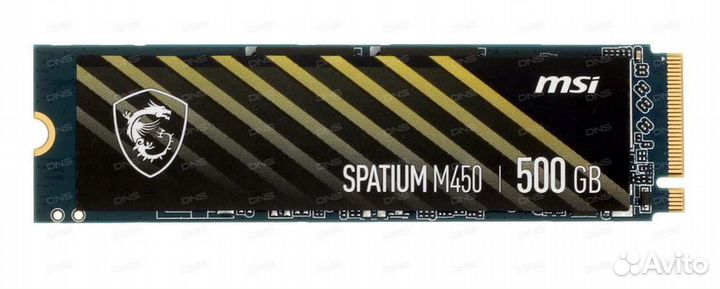 NVMe накопитель MSI spatium M450