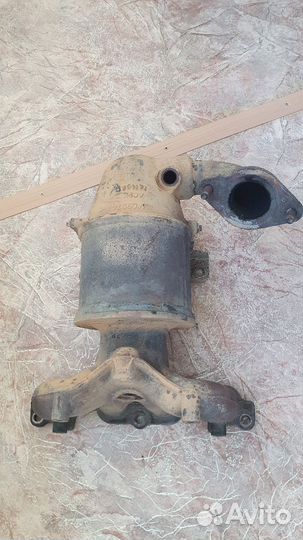 Выпускной коллектор с пламегасителем наFord Fusion