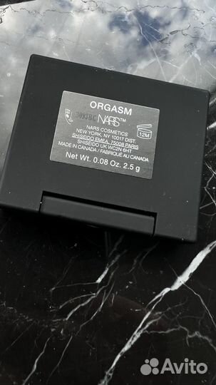 Румяна новые Nars оригинал Orgazm мини тревел верс