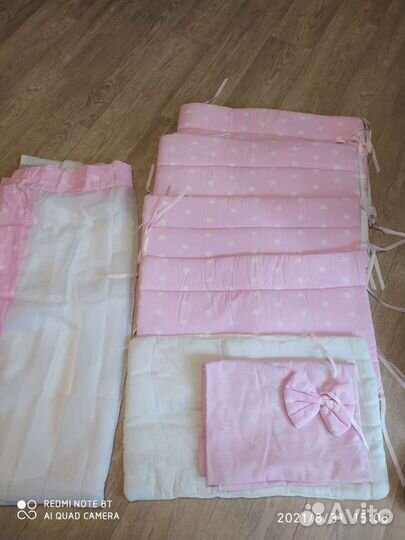 Комплект в кроватку из 5 предметов