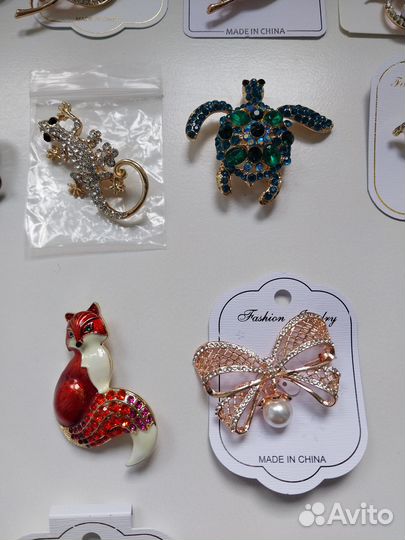 Брошь новая целая коллекция