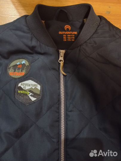 Бомбер подостковый для мальчика