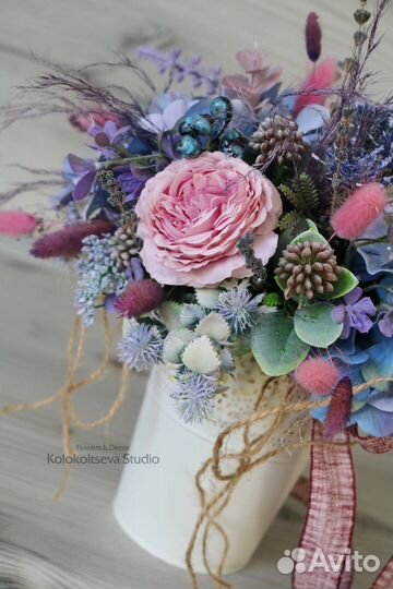 Букет из сухоцветов