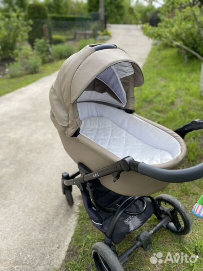 Коляска 2 в 1 bebetto luca+автолюлька