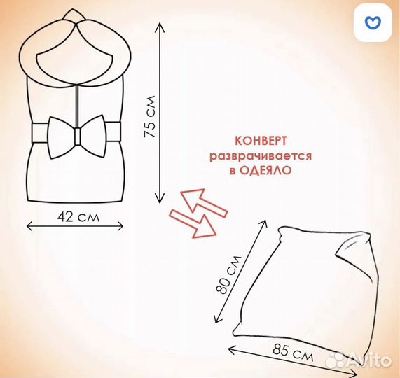 Конверт на выписку