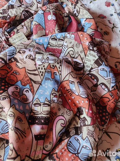 Платки с котиками