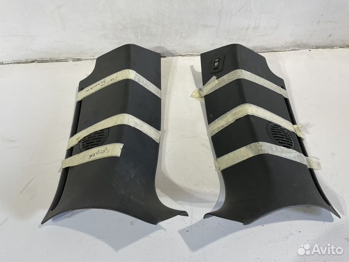 Накладки на стойки багажника Chevrolet tahoe gmt