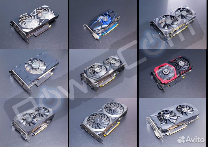 Новые и б/у видеокарты гарантия от магазина