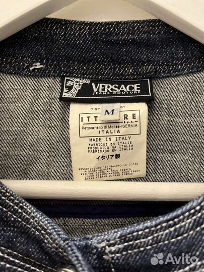 Джинсовая куртка versace оригинал