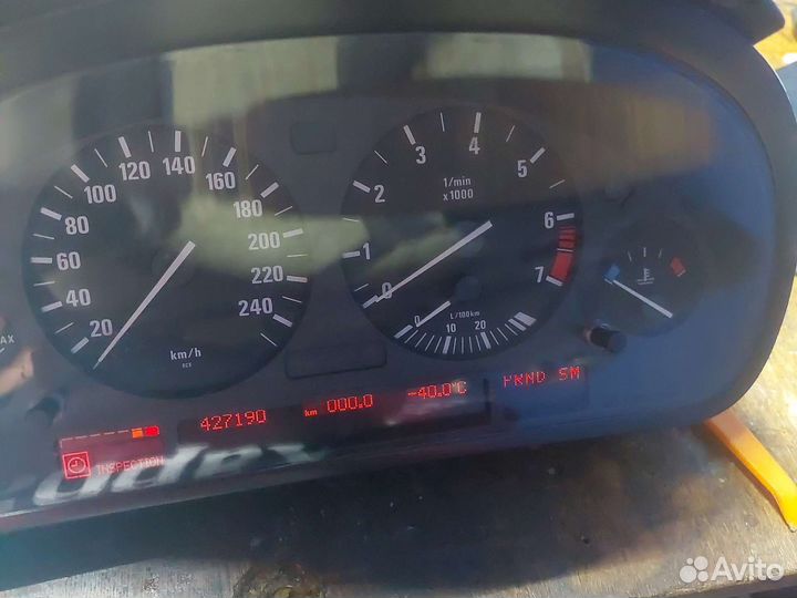 Панель приборов Е38 бмв