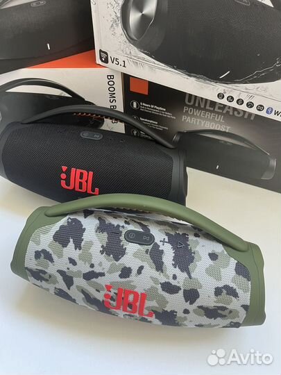 Купить блютус колонку JBL booms box 3